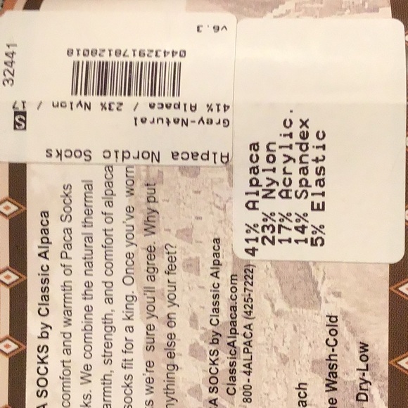 Paca Socks Nordic Socks - Picture 3 of 4